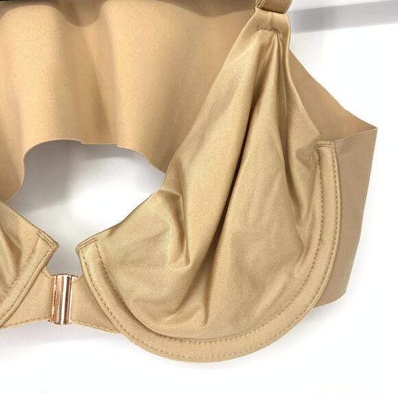 Soma Bra Women's Size 32B Vanishing 360 Unlined Perfect C FR CL Tan - Picture 3 of 6